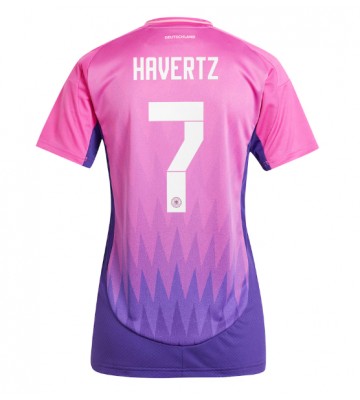 Tyskland Kai Havertz #7 Replika Udebanetrøje Dame EM 2024 Kortærmet